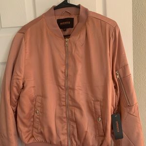 Pink Ambiance bomber jacket
